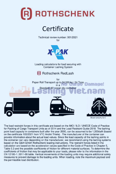 Chứng Thư Lashing Là Gì? Quan Trọng Như Thế Nào? – Chứng Thư Lashing (Lashing certificate) Trong Đó Phải Thể Hiện Các Chỉ Tiêu Sau: (hình 2)