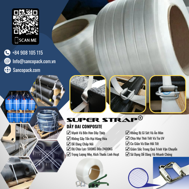 Dây Đai Composite 25MM SUPER STRAP – Top 5 Lợi Ích Của Dây Đai Composite 25MM Cho Ngành Công Nghiệp (hình 4) Dây Đai Composite 25MM SUPER STRAP – Top 5 Lợi Ích Của Dây Đai Composite 25MM Cho Ngành Công Nghiệp (hình 4)
