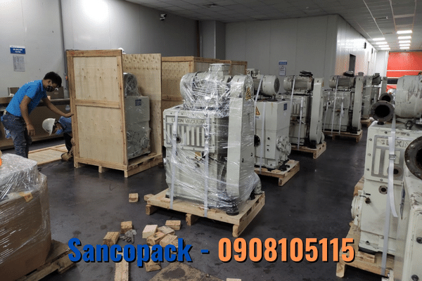 Dự Án Đóng Kiện Gỗ Cho Máy Bơm Chân Không - Sancopack – hình 4