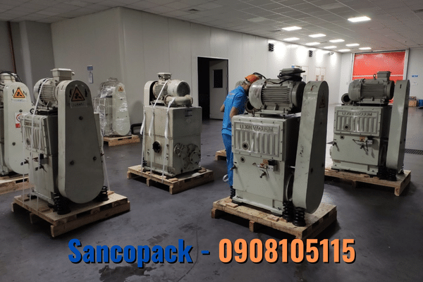 Dự Án Đóng Kiện Gỗ Cho Máy Bơm Chân Không - Sancopack