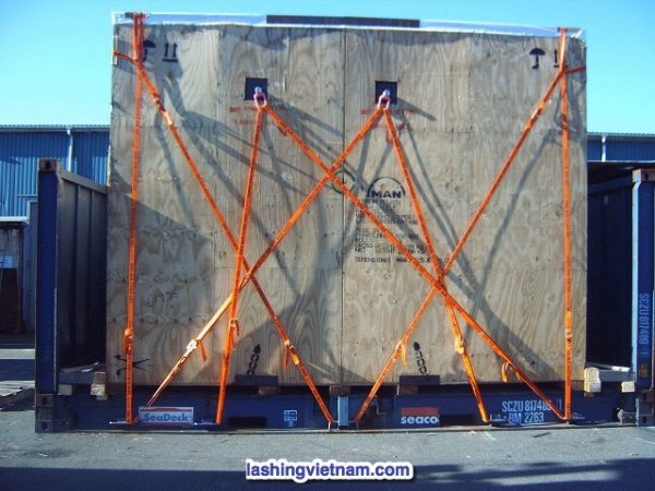 Lashing Trên Container OOG – hình 10