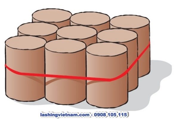 Các Phương Pháp Lashing Chằng Buộc Phổ Biến – Lashing Tạo Bó (Round - Turn Lashing) (hình 11)
